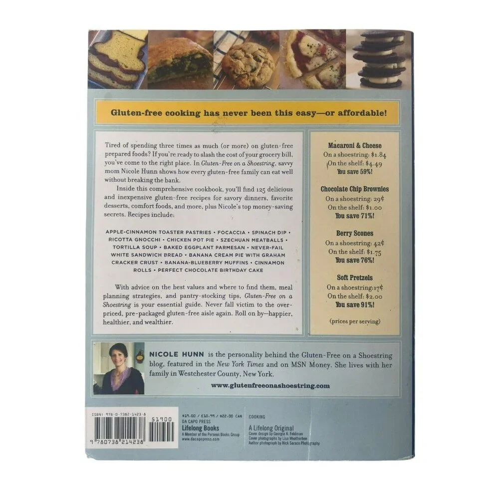 Gluten-Free on a Shoestring 125 Easy Recipes for Eating Well Hunn